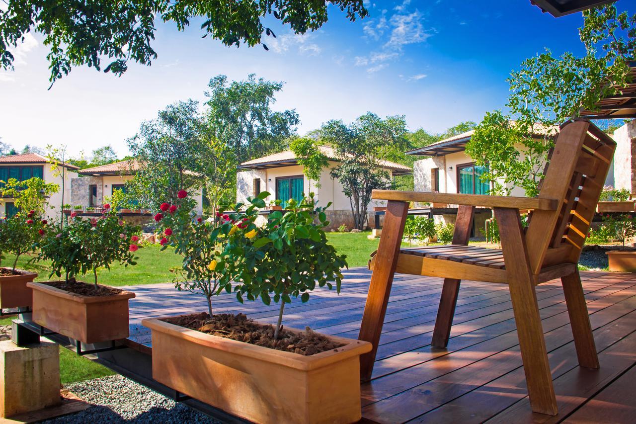 Mela Garden Retreat Cottage Muak Lek Exteriör bild
