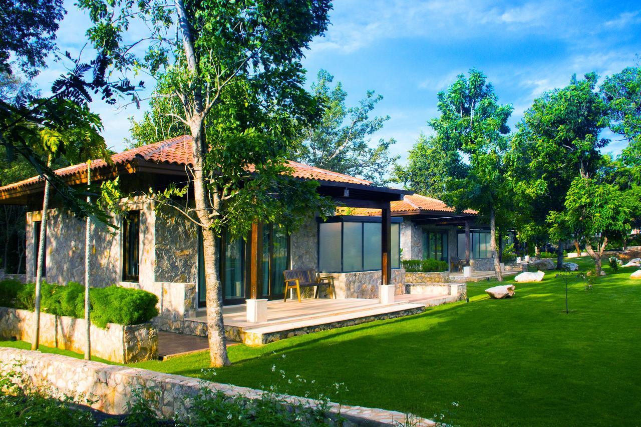 Mela Garden Retreat Cottage Muak Lek Exteriör bild