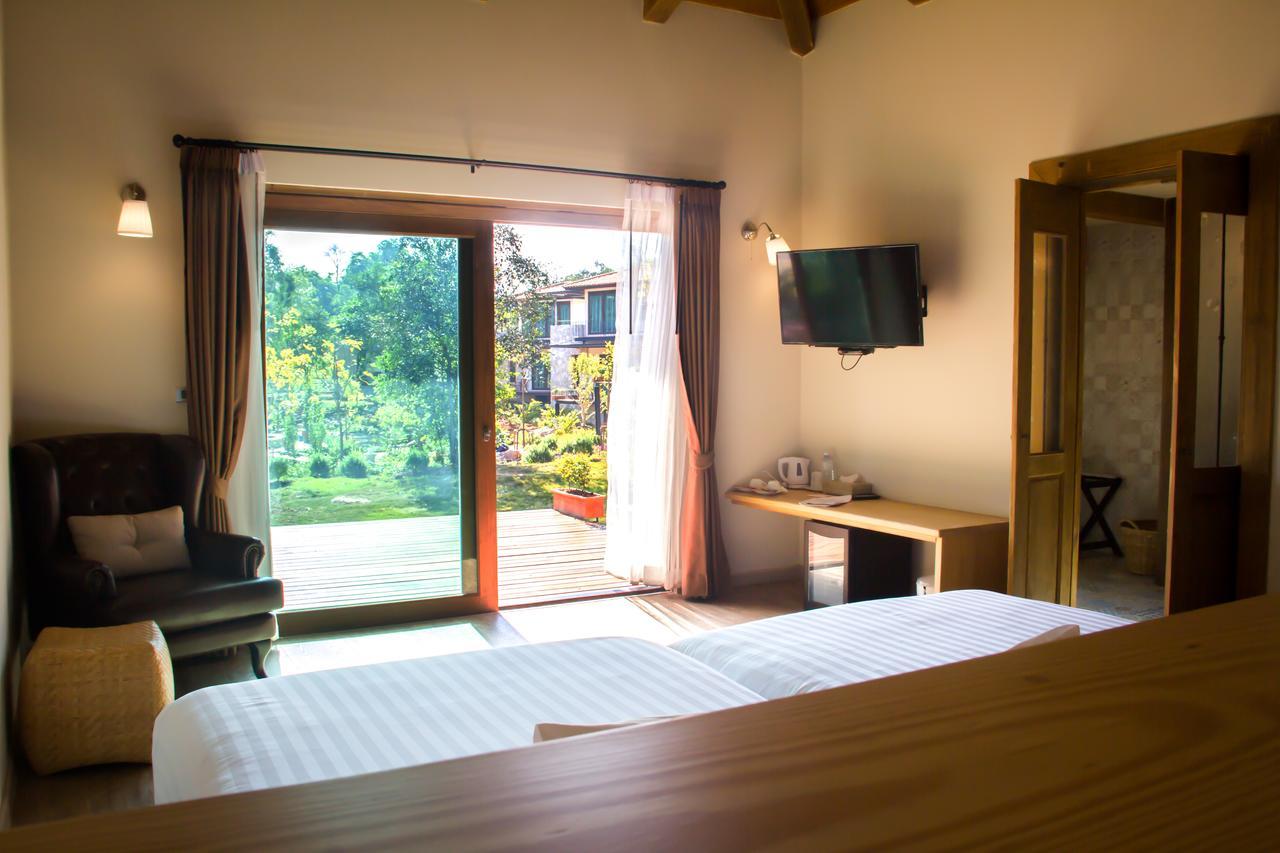Mela Garden Retreat Cottage Muak Lek Exteriör bild